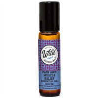 Wild Essentials - Pain & Muscle Relief Essential Oil Roll On - 10ml
