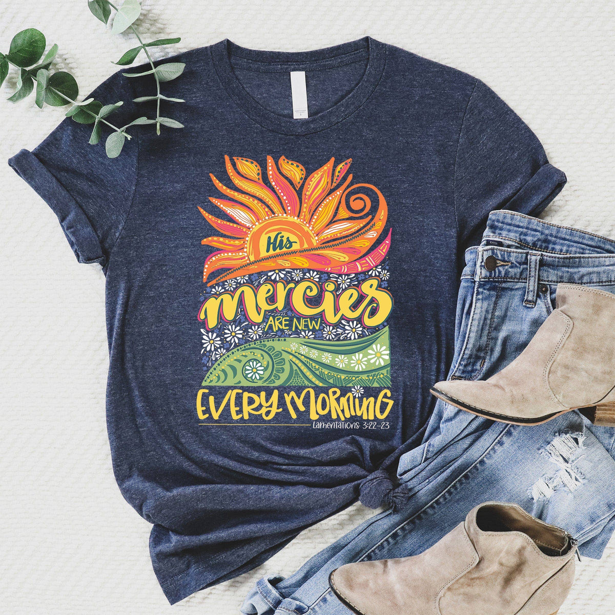 Love in Faith - His Mercies Are New Tee