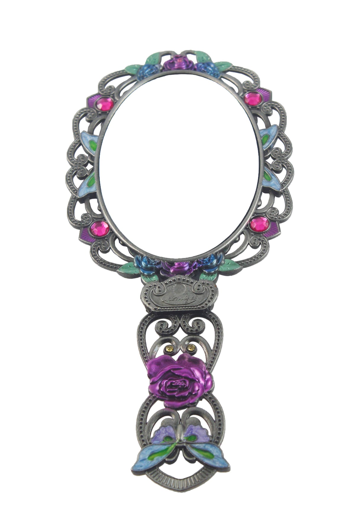 Ole - Retro Large Size Butterfly Metal Mirror M0397