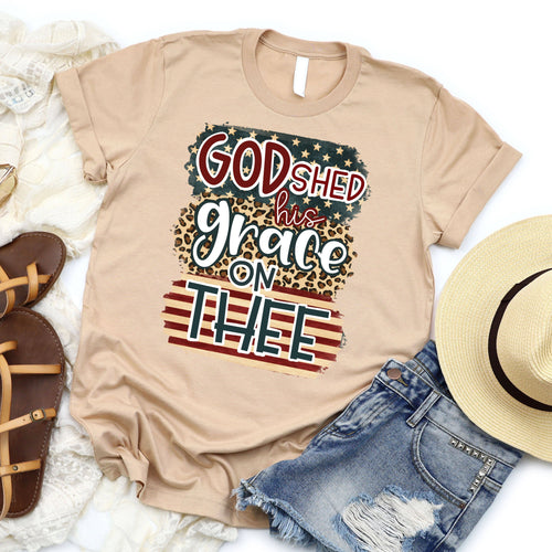 Love in Faith - God Shed His Grace Tee
