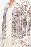 Origami Apparel ~ Lace and Crochet inspired - OLS-4690 BG/LEOROSE
