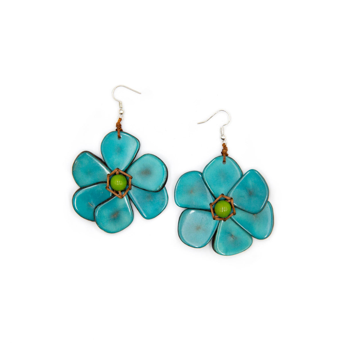 Organic Tagua Jewelry - Rosalia Earrings
