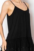Origami Apparel ~ Lace and Crochet inspired - 501-T14 BK