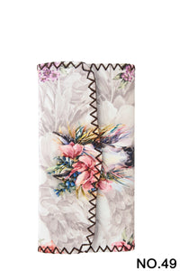 Ole - Floral Horse Printed Wallet HB0582 - NO.49WH