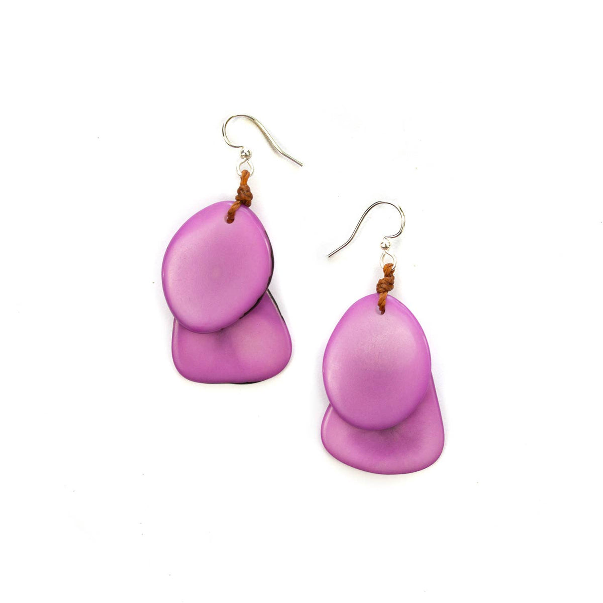 Organic Tagua Jewelry - Fiesta Earrings
