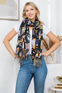 LA Soul - Dog Print Scarf