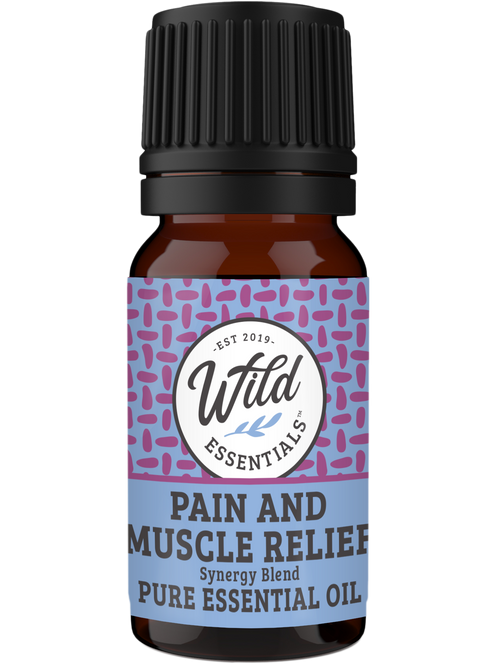 Wild Essentials - Essential Oil - 10 ml "Muscle Relief" Blend. (Pain Formula)