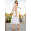 Young Threads - Embroidered Patchwork Dress With Lace Trim