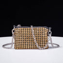 Ole - Rectangle Rhinestone Crossbody Bag