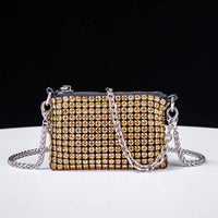 Ole - Rectangle Rhinestone Crossbody Bag