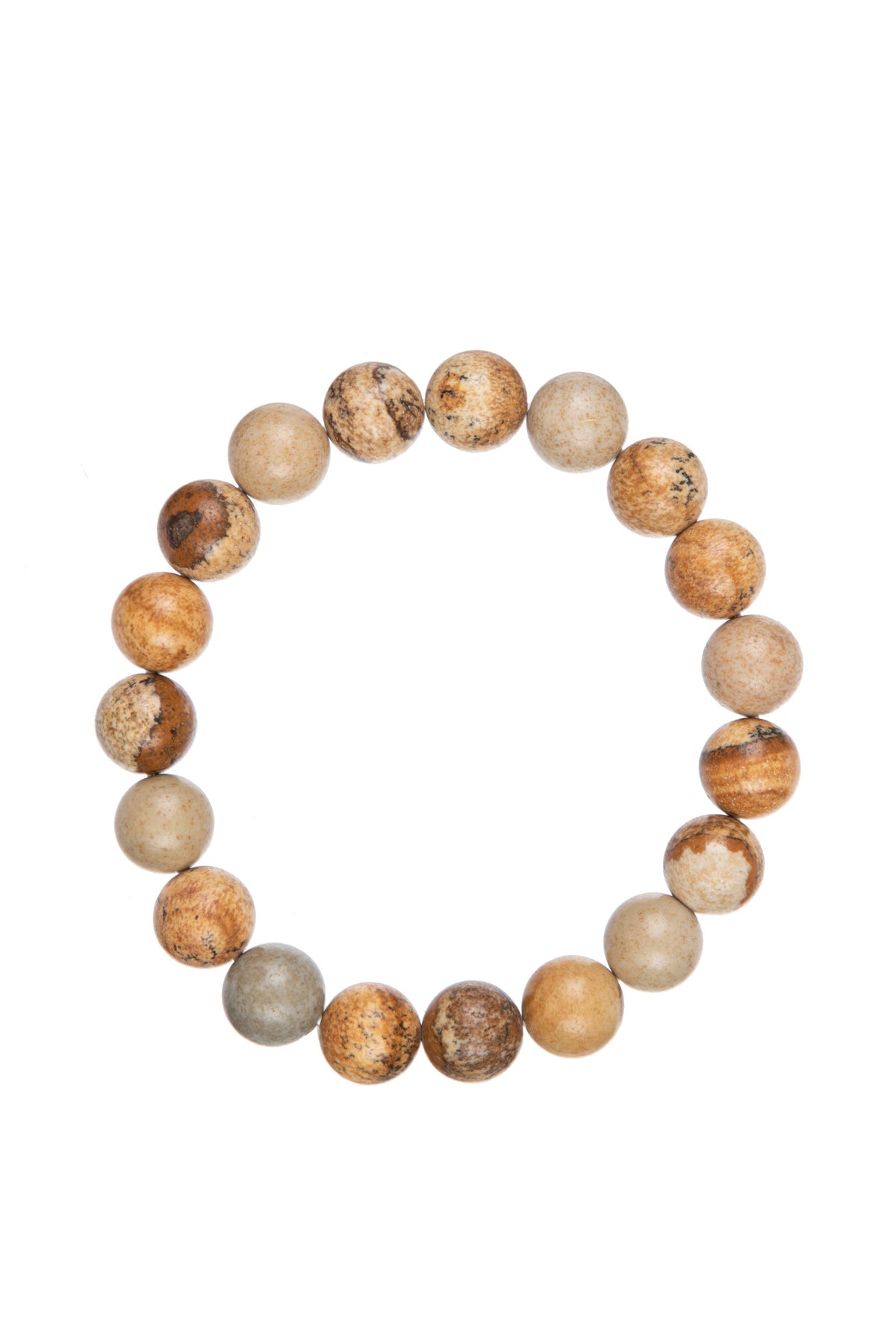 Ole - Picture Jasper Stone Bracelet B1588-GLOSS