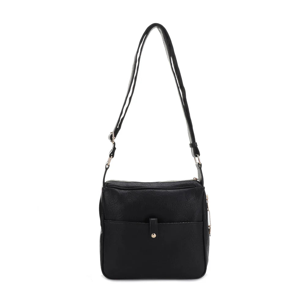 JessieJames Handbags Brooklyn Concealed Carry Lock and Key Crossbody