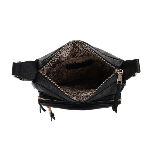 JessieJames Handbags Brooklyn Concealed Carry Lock and Key Crossbody