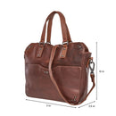 Concealed Carry Bethany Leather Satchel by Lady Conceal