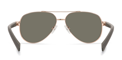 Loma Polarized Sunglasses – Rose Gold / Brown / Grey Pink Mirror