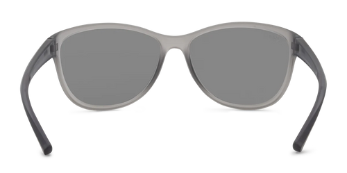 Mya Polarized Sunglasses – Satin Crystal Grey / Pink Lens