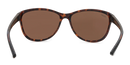Mya Polarized Sunglasses – Shiny Tortoise / Copper with Silver Flash Mirror Lens