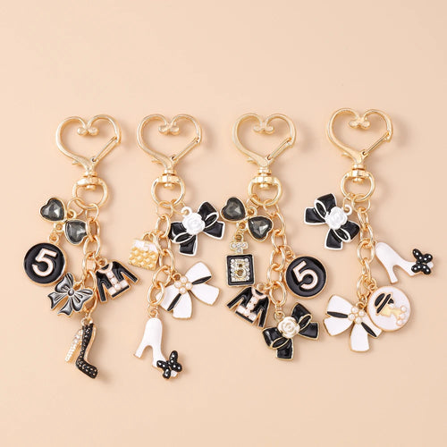 Keys to Chic Lucky #5 Designer Keychain
