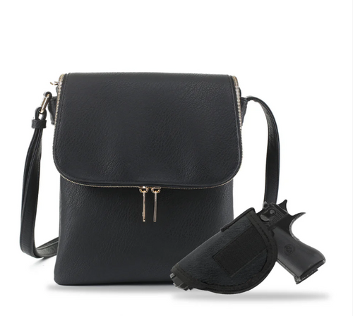 Cheyanne Concealed Carry Crossbody with Lock and Key