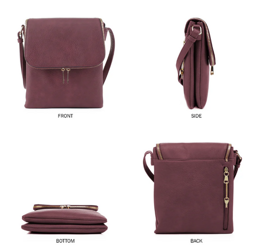 Cheyanne Concealed Carry Crossbody with Lock and Key