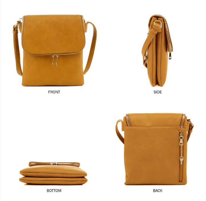 Cheyanne Concealed Carry Crossbody with Lock and Key