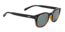 Hobie Polarized Sunglasses – Shiny Black Wood Grain / Grey Lens