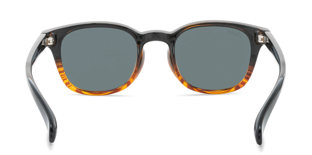 Hobie Polarized Sunglasses – Shiny Black Wood Grain / Grey Lens