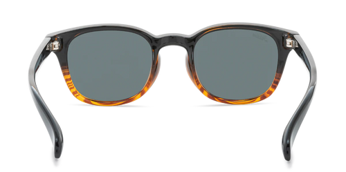 Hobie Polarized Sunglasses – Shiny Black Wood Grain / Grey Lens