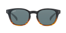 Hobie Polarized Sunglasses – Shiny Black Wood Grain / Grey Lens