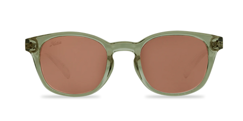 Hobie Polarized Sunglasses – Shiny Crystal Olive Copper / Grey Lens