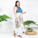 Young Threads - Front-Open Asymmetrical High Low Top - New Design