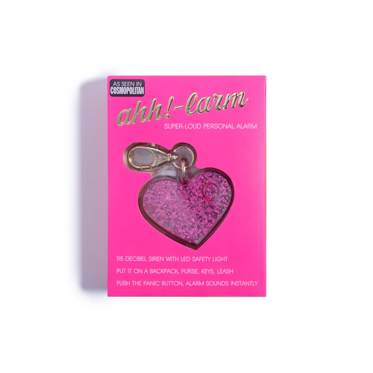 BLINGSTING - Safety Alarm | Pink Glitter