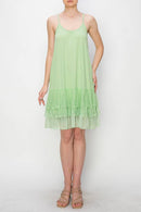 Origami Apparel ~ Lace and Crochet inspired - OLS-4672 APPLE GREEN