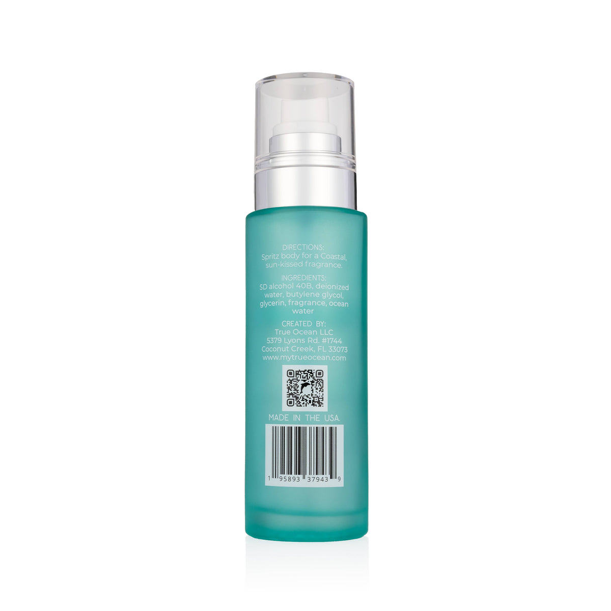 True Ocean - True Ocean: Body Spray - 3.4oz.