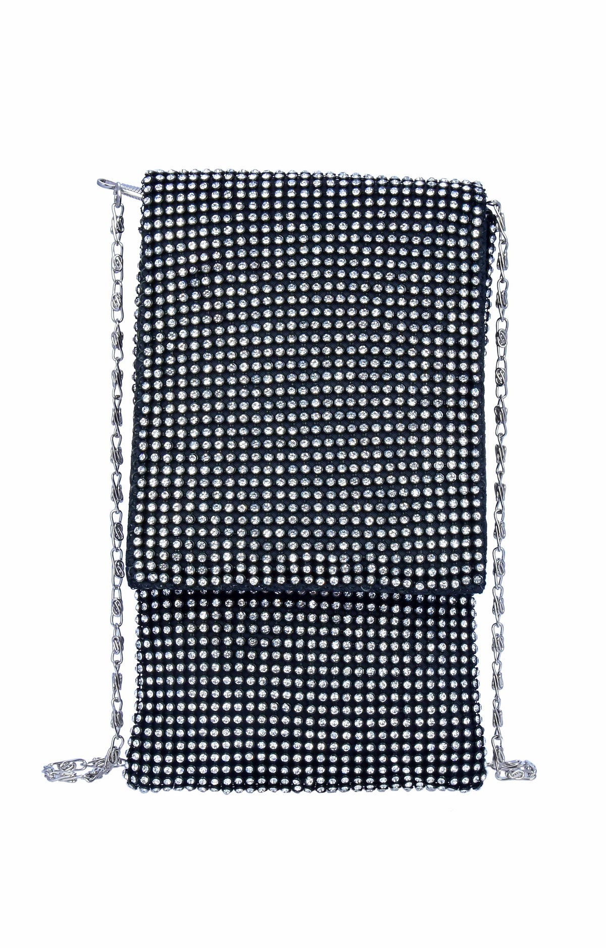 Ole - Fashion Women Rhinestone Crystal Cellphone Bags HB0632