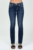 Miss Me-Mid-Rise Straight Leg Jeans