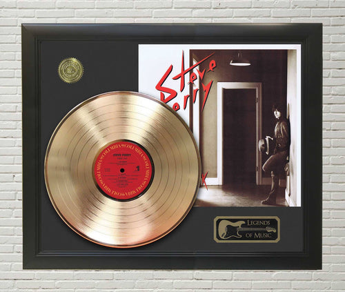Gold Record Outlet - Steve Perry - Street Talk Gold Framed Gold LP Display
