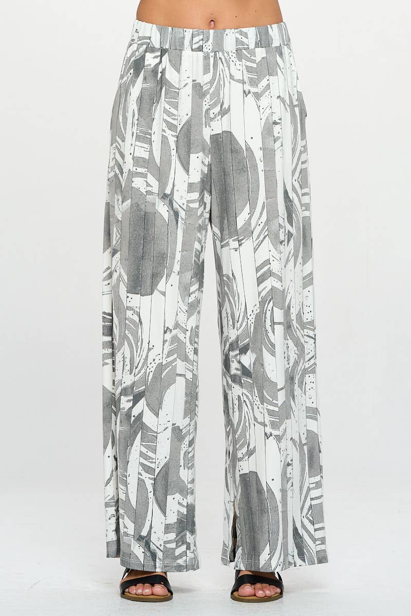Focus Fashion - Soft Stretch Palazzo Pants - SF213P