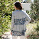 Young Threads - Limited Edition Sweater Knit Jhabla Top with Graceful Tiers