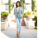 YOUNG THREADS - Western Bohemian Georgette Kimono Shirt