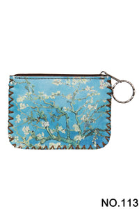Ole - Almond Blossoms Printed Coin Purse HB0665 - NO.113