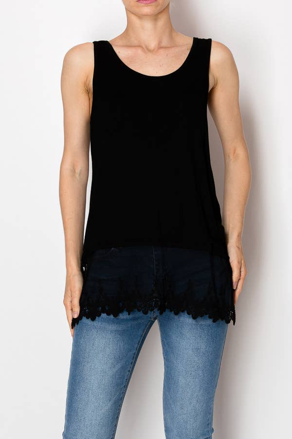 Origami Apparel ~  Lace and Crochet inspired - 501-T08BK