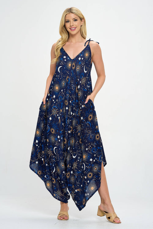 Kathmandu - Galaxy Print Jumpsuit (TH-1770)