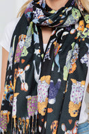 LA Soul - Dog Print Scarf