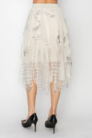 Origami Apparel ~ Lace and Crochet inspired - OLS-4546BG MS