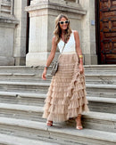 Hope & Sunshine - Mesh Tiered Skirt