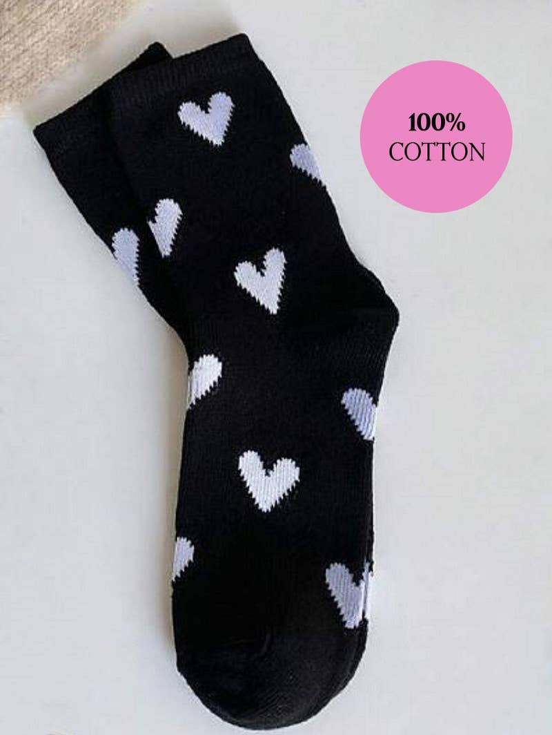 42POPS - ",,,_ HEART CASUAL SOCKS