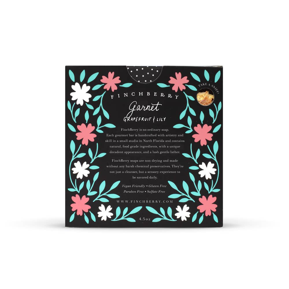 FinchBerry - Garnet Soap (Boxed)