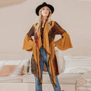 Young Threads - Rustic Bohemian: Patchworked Shrug ALSO IN PLUS