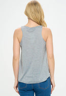Your're Freaking Meowt Print Graphic Cat Tank Top